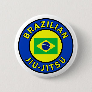 Badge Rond 5 Cm Brésilien Jiu Jitsu