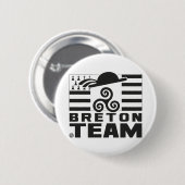 BADGE ROND 5 CM BRETON TEAM 3 (Devant & derrière)