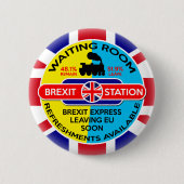 Badge Rond 5 Cm Brexit (Devant)