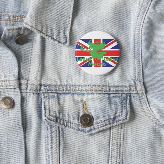 Badge Rond 5 Cm brexit (En situation)