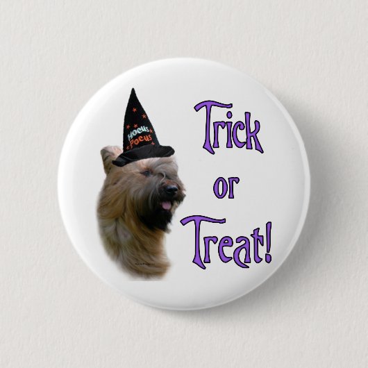 Badge Rond 5 Cm Briard Trick (Devant)
