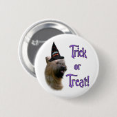 Badge Rond 5 Cm Briard Trick (Devant & derrière)