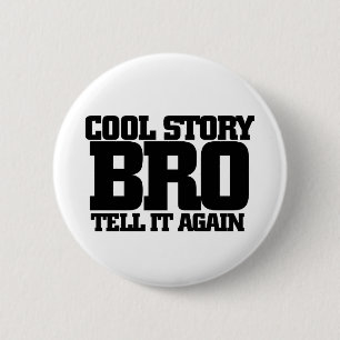 Badge Rond 5 Cm Bricolage à histoire cool