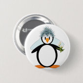 Badge Rond 5 Cm Bride-Pengo (Devant & derrière)