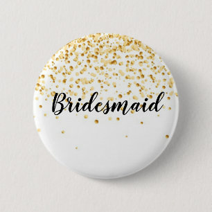 Badge Rond 5 Cm Bridesmaid