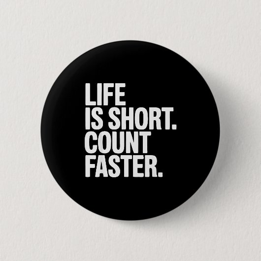 Badge Rond 5 Cm Bridge Player Funny Contract Bridge  (Devant)