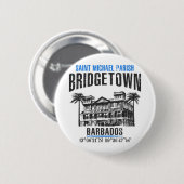 Badge Rond 5 Cm Bridgetown (Devant & derrière)