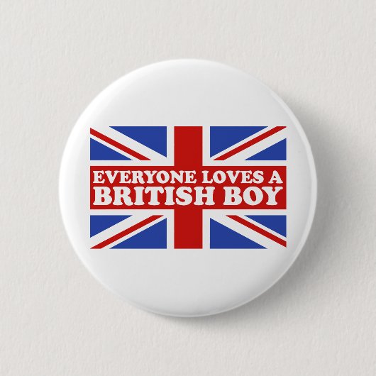 Badge Rond 5 Cm British Boy (Devant)