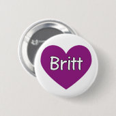 Badge Rond 5 Cm Britt (Devant & derrière)