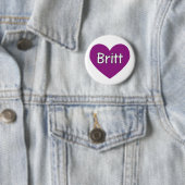 Badge Rond 5 Cm Britt (En situation)