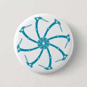 Badge Rond 5 Cm Broche de l'outil de glace