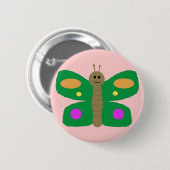 Badge Rond 5 Cm Broche papillon (Devant & derrière)