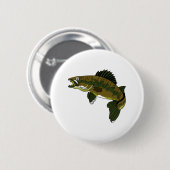Badge Rond 5 Cm Brochets vairons (Devant & derrière)