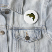 Badge Rond 5 Cm Brochets vairons (En situation)