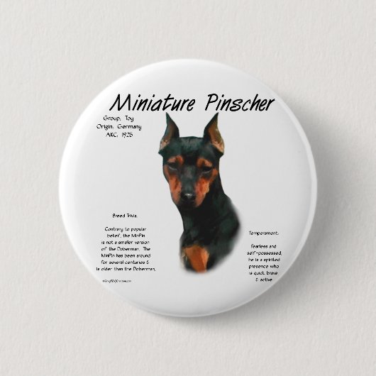 Badge Rond 5 Cm Brochure miniature (noir/rouille) (Devant)