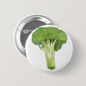 Badge Rond 5 Cm brocoli (Devant & derrière)