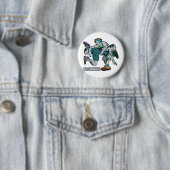 BADGE ROND 5 CM BROMANCE (En situation)