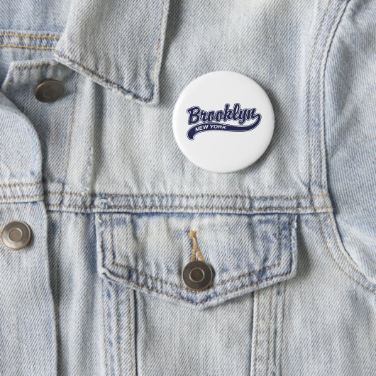 Badge Rond 5 Cm Brooklyn (En situation)
