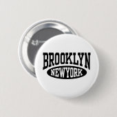 Badge Rond 5 Cm Brooklyn (Devant & derrière)