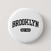 Badge Rond 5 Cm Brooklyn (Devant)