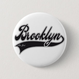 Badge Rond 5 Cm Brooklyn New York