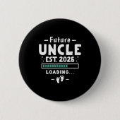 Badge Rond 5 Cm Brother To Uncle Pregnancy Announcement - Future U (Devant)