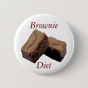 Badge Rond 5 Cm Brownie Diet