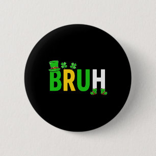 Badge Rond 5 Cm Bruh Mème Citation Drôle Frère Salutation Adolesce
