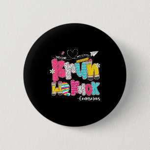 Badge Rond 5 Cm Bruh On est de retour Conseillers Bienvenue à l'éc