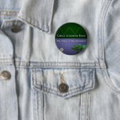 Badge Rond 5 Cm Bruit du caméléon (En situation)