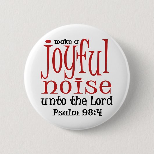 Badge Rond 5 Cm Bruit joyeux (Devant)
