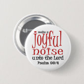 Badge Rond 5 Cm Bruit joyeux (Devant & derrière)