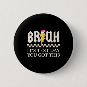 Badge Rond 5 Cm Bruit Son Jour De Test Vous Avez Ce Jour De Test E