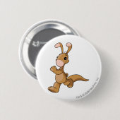 Badge Rond 5 Cm Brun de Blumaroo (Devant & derrière)
