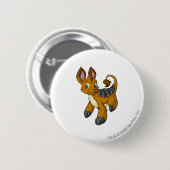 Badge Rond 5 Cm Brun de Bori (Devant & derrière)