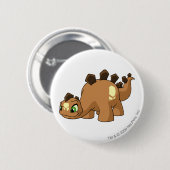 Badge Rond 5 Cm Brun de Chomby (Devant & derrière)