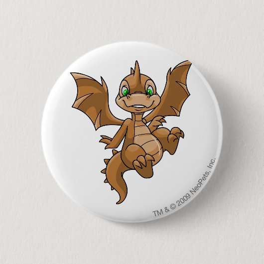 Badge Rond 5 Cm Brun de Scorchio (Devant)