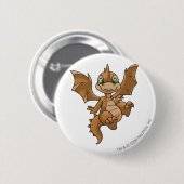 Badge Rond 5 Cm Brun de Scorchio (Devant & derrière)