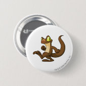 Badge Rond 5 Cm Brun de Techo (Devant & derrière)