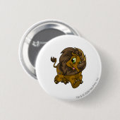 Badge Rond 5 Cm Brun de Tonu (Devant & derrière)