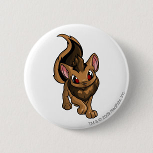 Badge Rond 5 Cm Brun de Xweetok