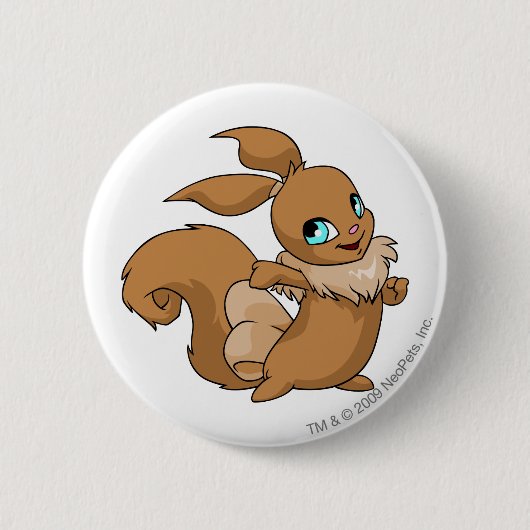 Badge Rond 5 Cm Brun d'Usul (Devant)