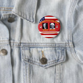 Badge Rond 5 Cm Brun-Herbert - bouton (En situation)