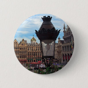 Badge Rond 5 Cm Bruxelles - l'endroit grand