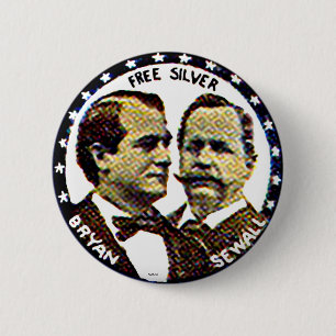 Badge Rond 5 Cm Bryan, Sewall - bouton