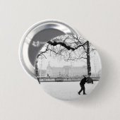 Badge Rond 5 Cm Buckingham Palace (Devant & derrière)
