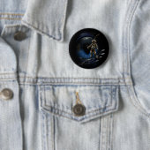 Badge Rond 5 Cm Buddy plongeur (En situation)