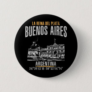 Badge Rond 5 Cm Buenos Aires