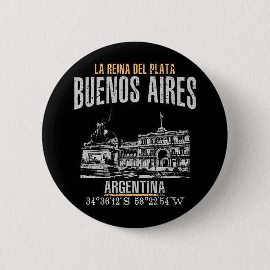 Badge Rond 5 Cm Buenos Aires (Devant)
