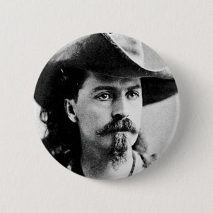Badge Rond 5 Cm Buffalo Bill Cody Western